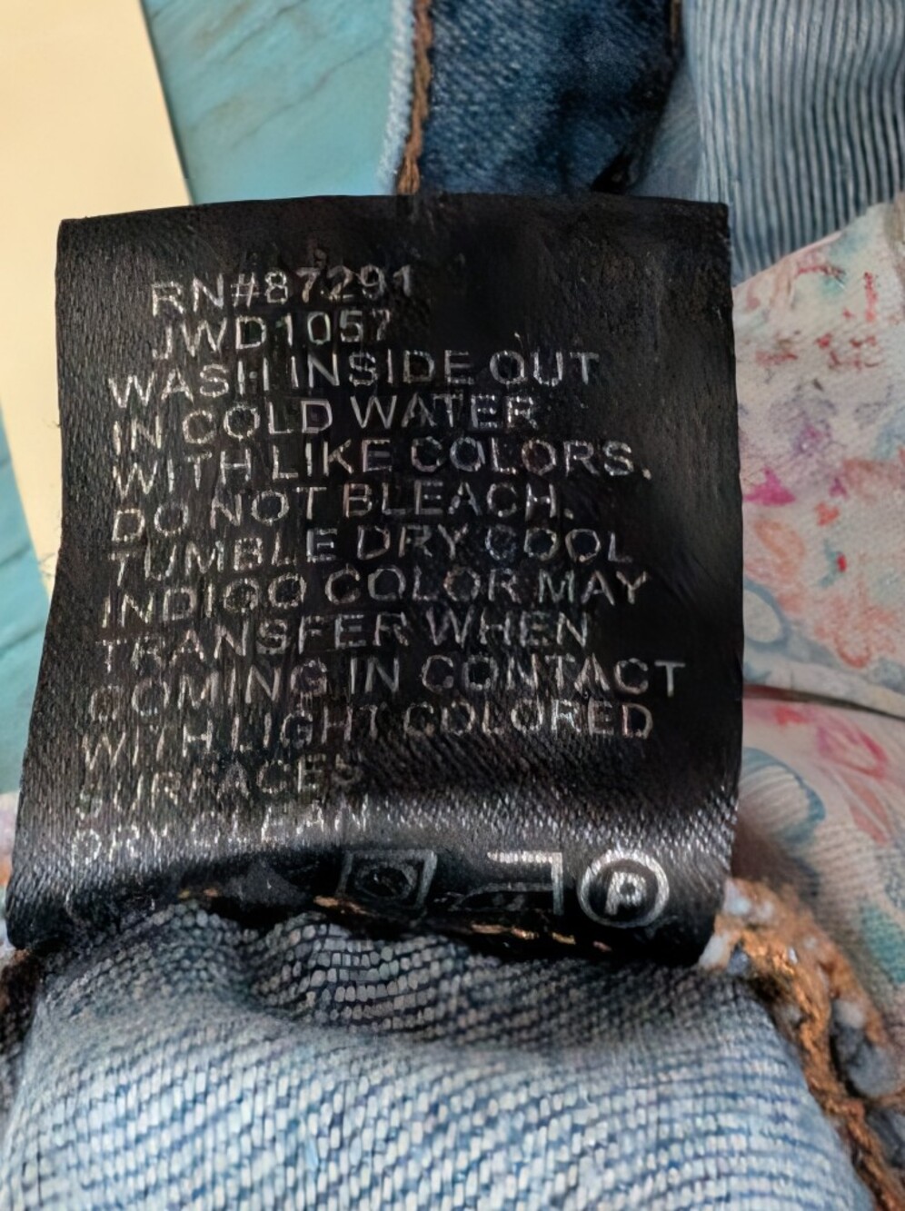 Johnny Was Patchwork Boyfriend Jeans - Picture 9 of 10